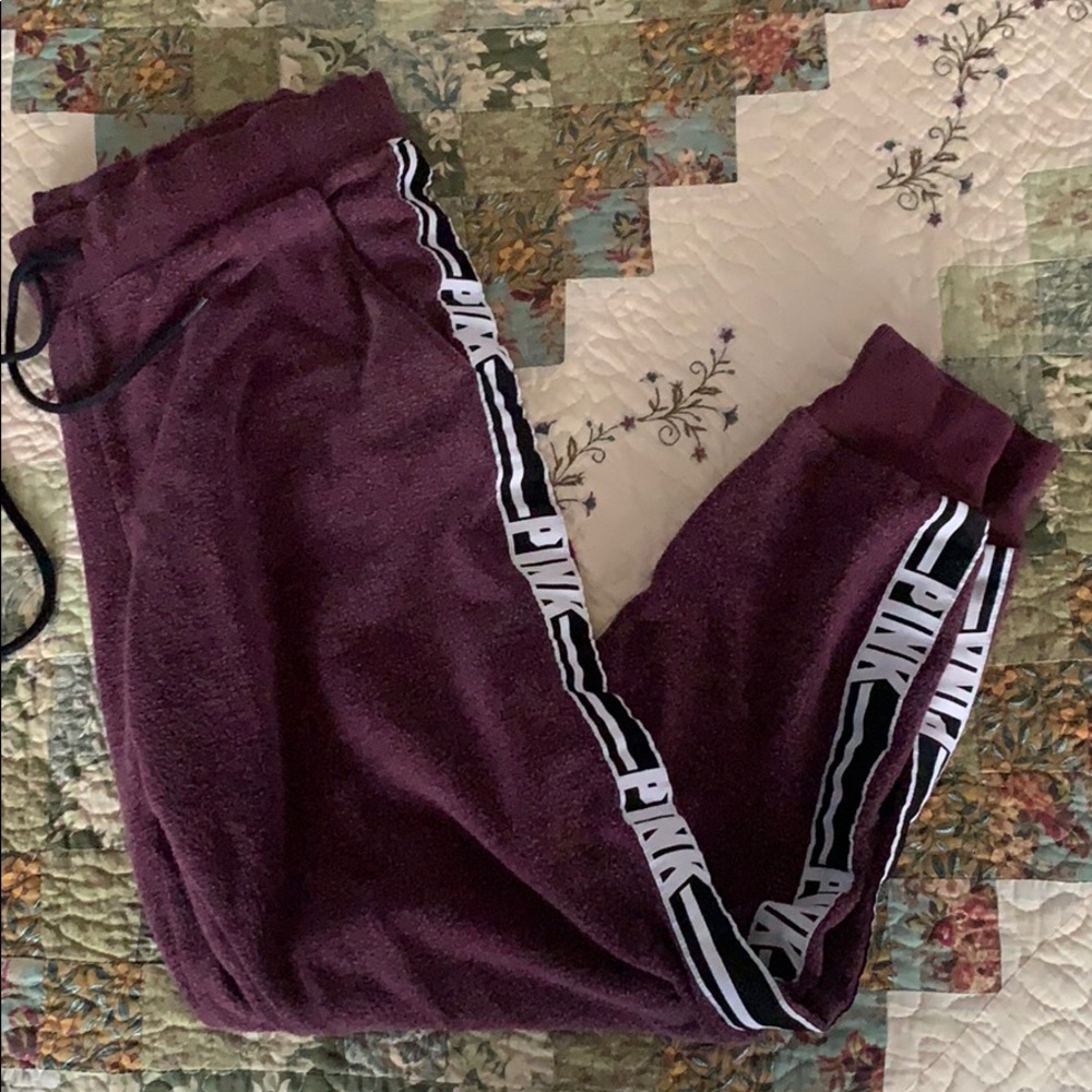 PINK magenta sweatpants